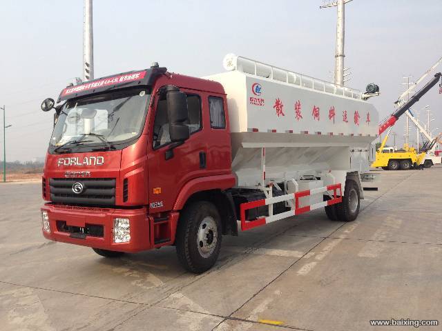 东风天锦10吨散装饲料运输车，手续全，全国包上户